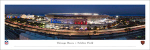 Soldier Field Home Of The Chicago Bears Panoramic Picture