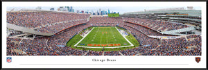 Chicago Bears Soldier Field Endzone Panoramic Picture