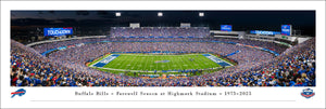 Buffalo Bills Highmark Stadium Final Season Panoramic Picture