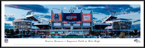 Denver Broncos Empower Field at Mile High Stadium Panoramic Picture