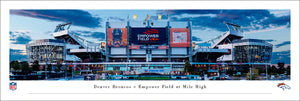 Denver Broncos Empower Field at Mile High Stadium Panoramic Picture