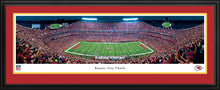 Kansas City Chiefs Arrowhead Stadium Night Game Panoramic Picture