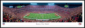 Kansas City Chiefs Arrowhead Stadium Night Game Panoramic Picture