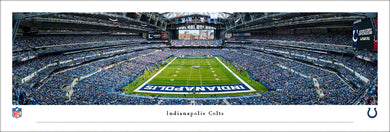 Indianapolis Colts Lucas Oil Stadium Endzone Panoramic Picture