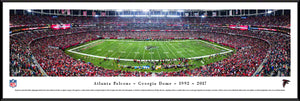 Atlanta Falcons Georgia Dome Final Game Panoramic Picture