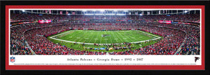 Atlanta Falcons Georgia Dome Final Game Panoramic Picture