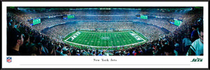 New York Jets MetLife Stadium Night Game Panoramic Picture