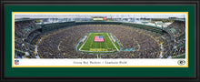Green Bay Packers Lambeau Field End Zone Panoramic Picture