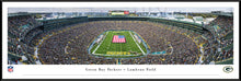 Green Bay Packers Lambeau Field End Zone Panoramic Picture