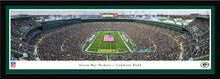 Green Bay Packers Lambeau Field End Zone Panoramic Picture