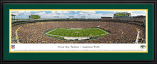 Green Bay Packers Lambeau Field 50 Yard Line Panoramic Picture