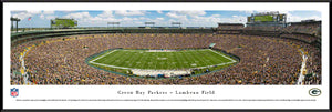 Green Bay Packers Lambeau Field 50 Yard Line Panoramic Picture