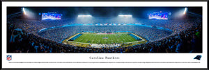 Carolina Panthers Bank of America Stadium Night Game Panoramic Picture