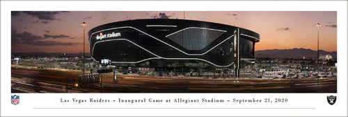 Las Vegas Raiders Allegiant Stadium Panoramic Picture