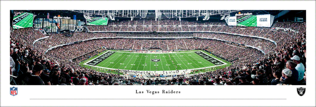 Las Vegas Raiders Allegiant Stadium 50 Yard Line Panoramic Picture