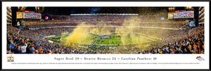 Denver Broncos Super Bowl 50 Champions Panoramic Picture