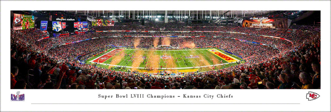 Kansas City Chiefs Super Bowl 54 Champions Panoramic Picture