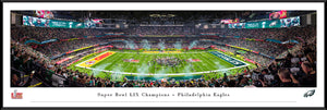 Philadelphia Eagles Super Bowl 59 Champions Panoramic Picture