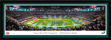 Philadelphia Eagles Super Bowl 59 Champions Panoramic Picture