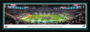 Philadelphia Eagles Super Bowl 59 Champions Panoramic Picture