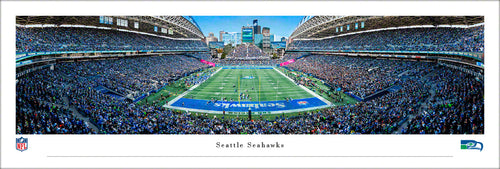 Seattle Seahawks Game Lumen Field Endzone Panoramic Picture