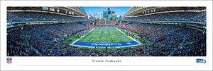 Seattle Seahawks Game Lumen Field Endzone Panoramic Picture