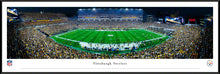 Pittsburgh Steelers End Zone Acrisure Stadium Night Game Panoramic Picture