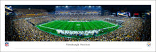 Pittsburgh Steelers End Zone Acrisure Stadium Night Game Panoramic Picture