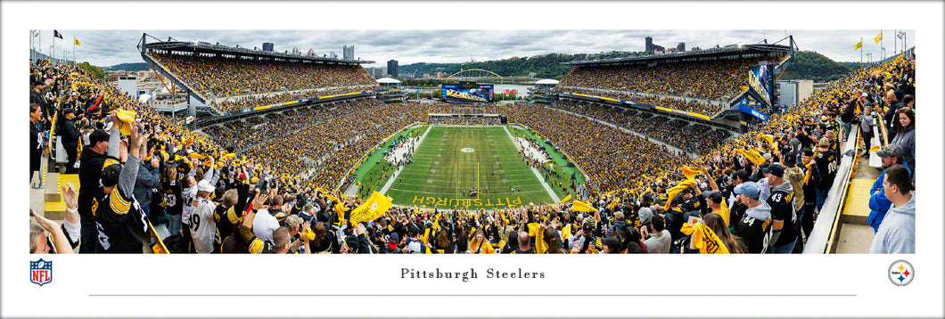 Pittsburgh Steelers End Zone Acrisure Stadium Panoramic Picture