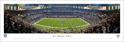 New Orleans Saints Caesars Superdome Panoramic Picture