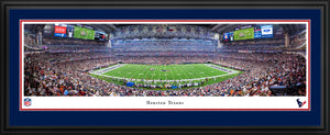 Houston Texans NRG Stadium 50 Yard Line Panoramic Picture