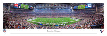 Houston Texans NRG Stadium 50 Yard Line Panoramic Picture