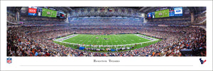 Houston Texans NRG Stadium 50 Yard Line Panoramic Picture