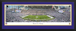 Minnesota Vikings White Out Game Panoramic Picture