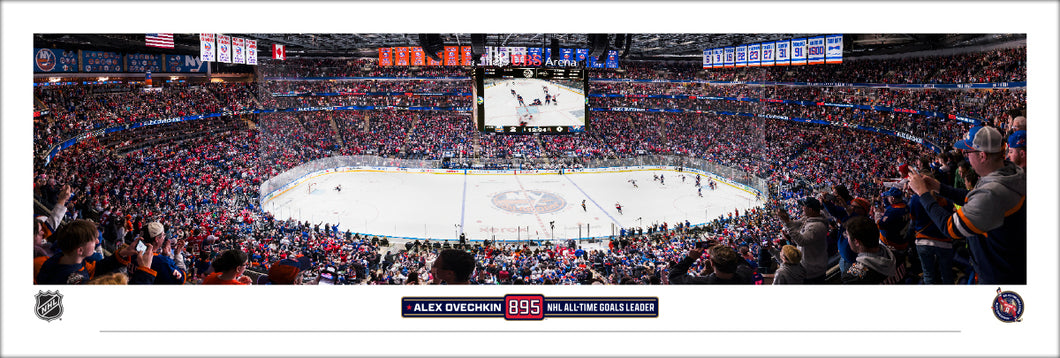 Alex Ovechkin Washington Capitals Breaks the Record Panoramic Picture