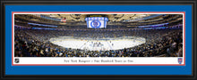 New York Rangers MSG Centennial Season Face Off Panoramic Picture