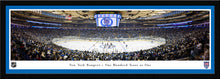 New York Rangers MSG Centennial Season Face Off Panoramic Picture