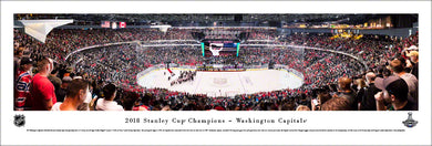 Washington Capitals 2018 Stanley Cup Champions Panoramic Picture