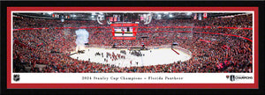 Florida Panthers 2024 Stanley Cup Champions Panoramic Picture