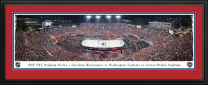 2023 NHL Stadium Series Carolina Hurricanes vs. Washington Capitals Panoramic Picture