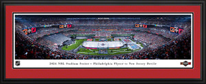 2024 NHL Stadium Series Philadelphia Flyers vs. New Jersey Devils Panoramic Picture