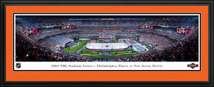 2024 NHL Stadium Series Philadelphia Flyers vs. New Jersey Devils Panoramic Picture