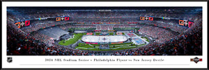 2024 NHL Stadium Series Philadelphia Flyers vs. New Jersey Devils Panoramic Picture