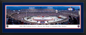 2025 NHL Stadium Series Detroit Red Wings vs Columbus Blue Jackets Panoramic Picture