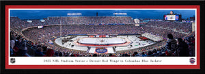 2025 NHL Stadium Series Detroit Red Wings vs Columbus Blue Jackets Panoramic Picture