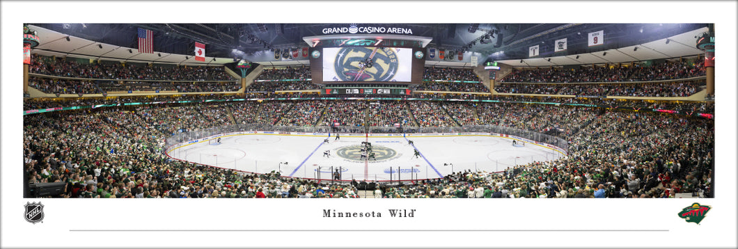 Minnesota Wild Grand Casino Arena Panoramic Picture
