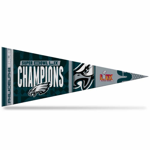 Philadelphia Eagles Super Bowl LIX Champions Pennant - 12