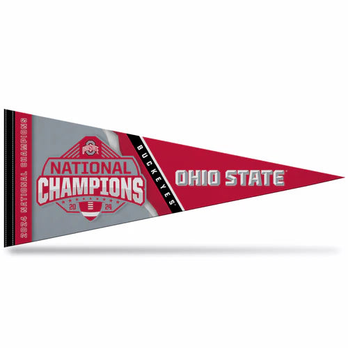 Ohio State Buckeyes 2025 CFP National Champions Pennant - 12