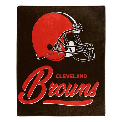 Cleveland Browns Plush Throw Blanket -  50