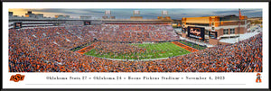 Oklahoma State Cowboys Bedlam Boone Pickens Stadium Panoramic Picture